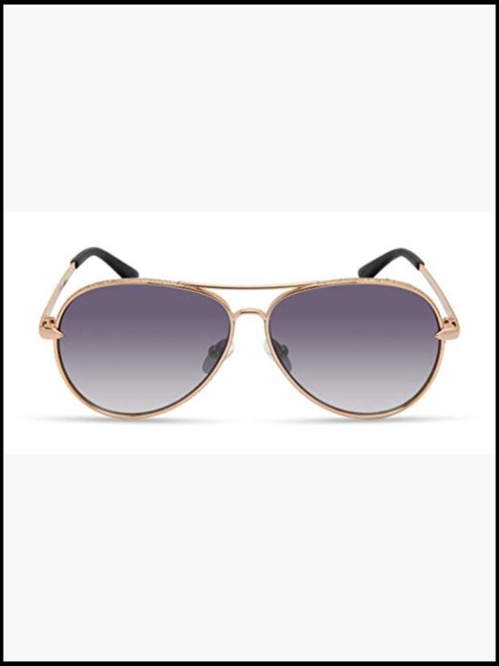 Metal Aviator Pilot Sunglasses with Mirrored Lenses main image 6